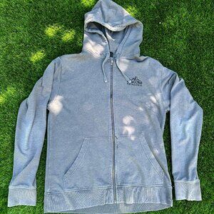 Patagonia Fitz Roy Scope Lightweight Full-Zip Hoodie - Gray - Size Large